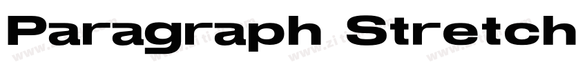 Paragraph Stretch Bo字体转换